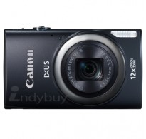 Canon 16 MP Point and Shoot (Black) with 12x Optical Zoom